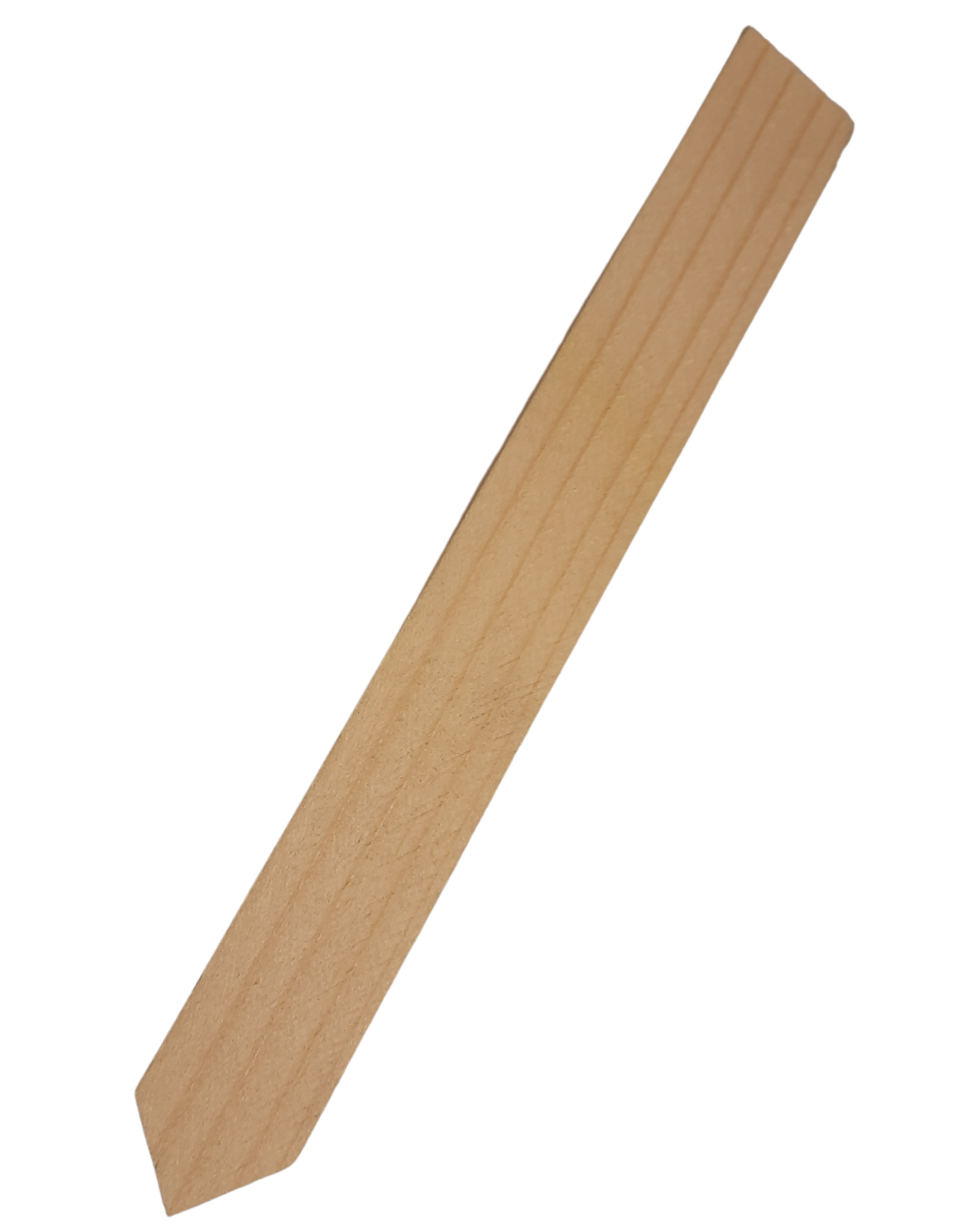 50x Lasama Holz-Stecketiketten 15 x 2 cm
