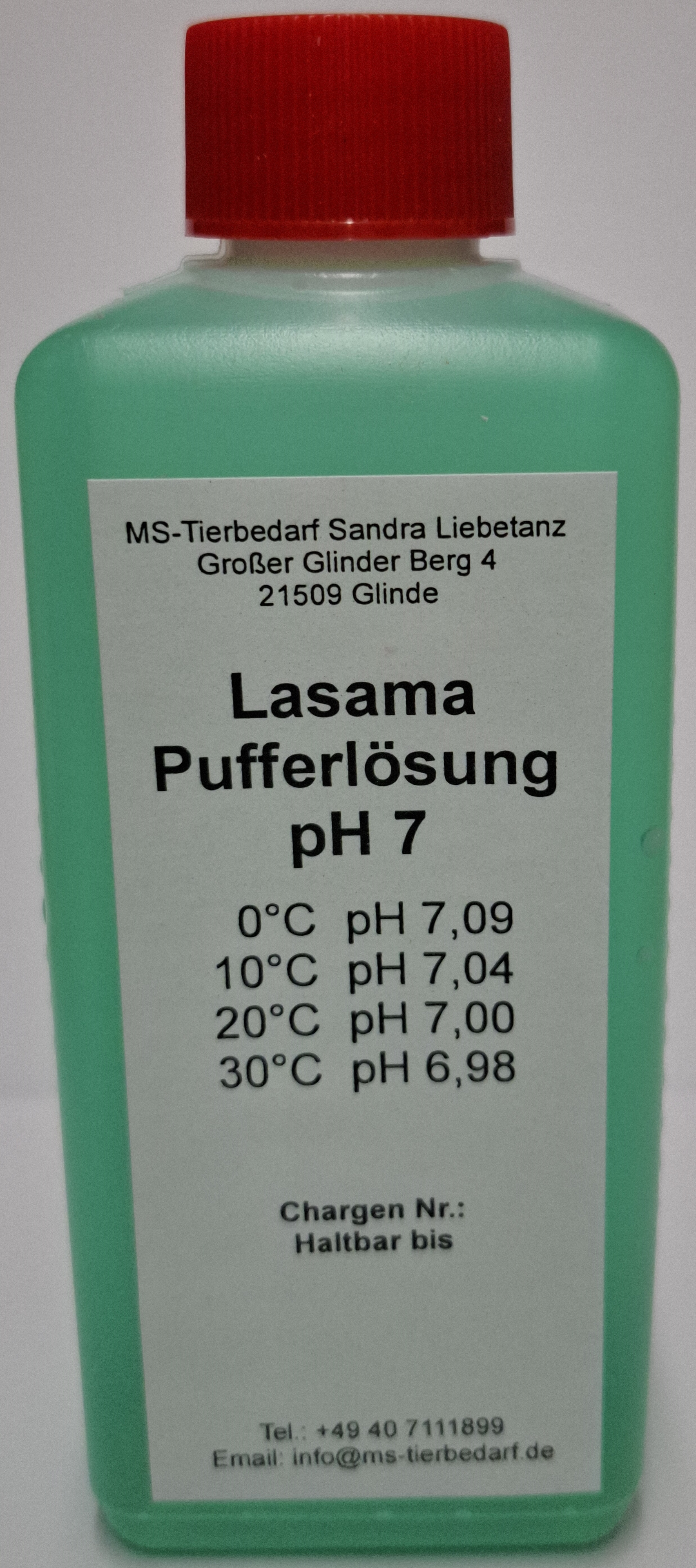 Lasama Pufferlösung / Eichlösung pH7 1 Liter