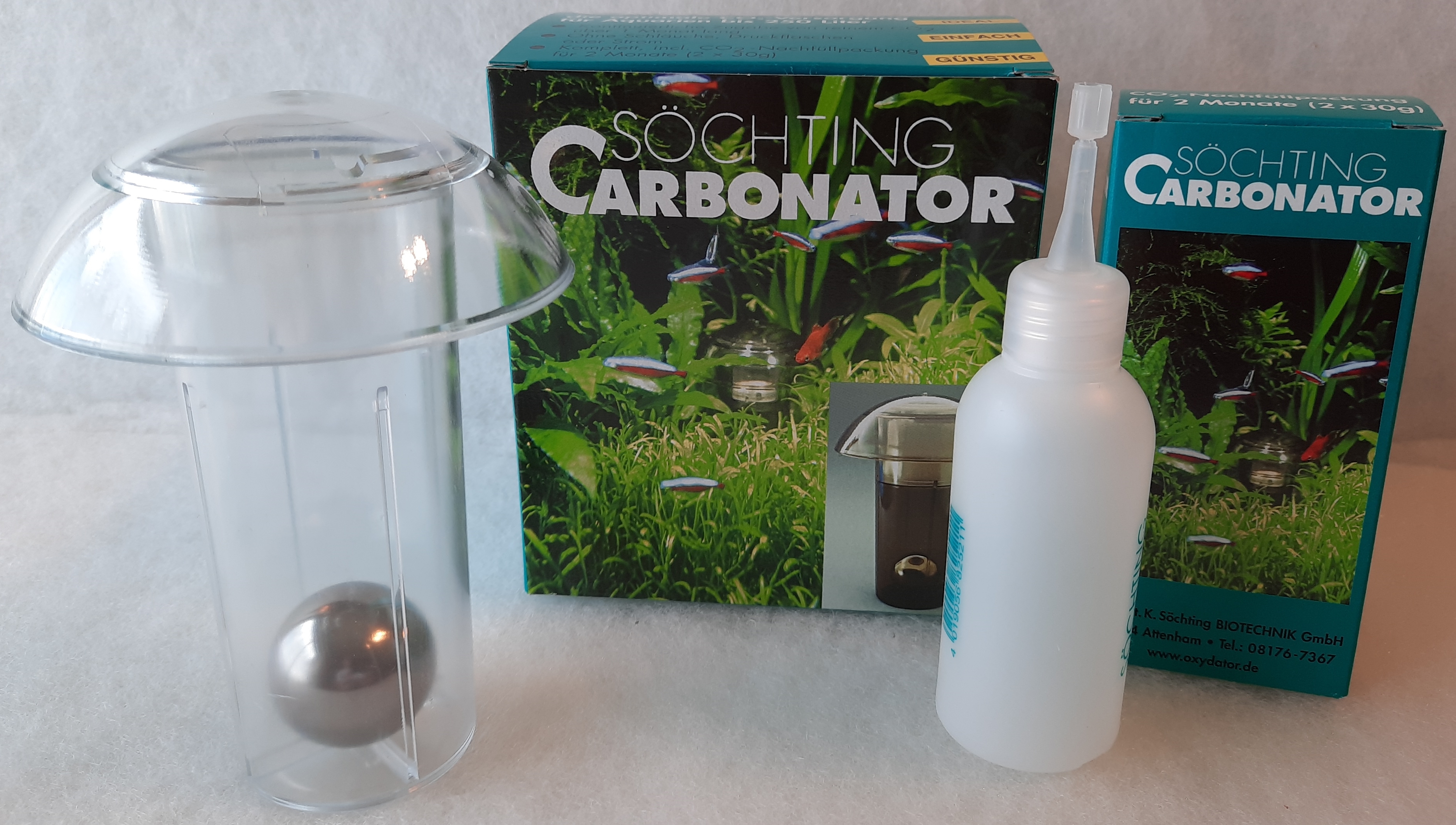 Söchting Carbonator für Aquarien bis 250 Liter