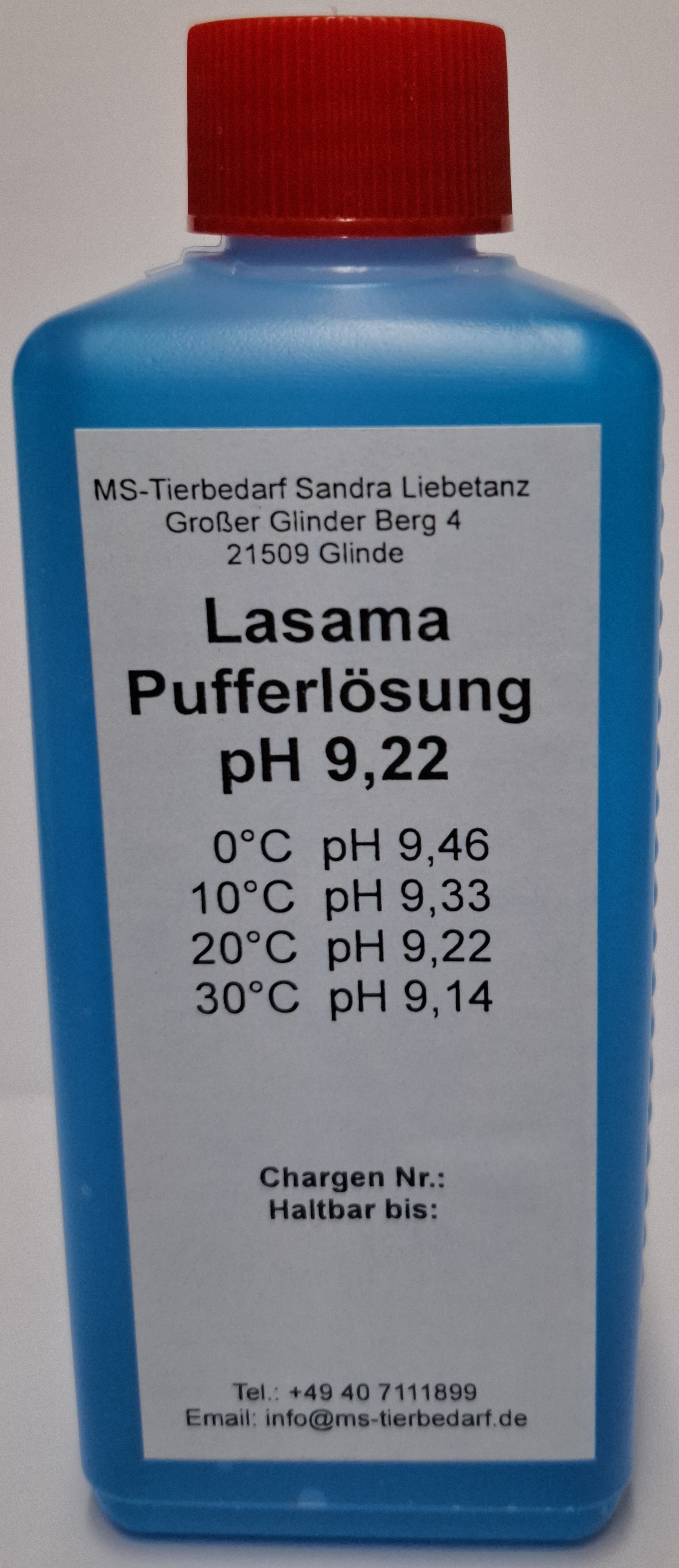 Lasama Pufferlösung / Eichlösung pH9,22 1 Liter