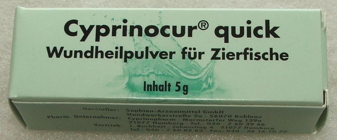 Cyprinocur Quick Puder 5 g